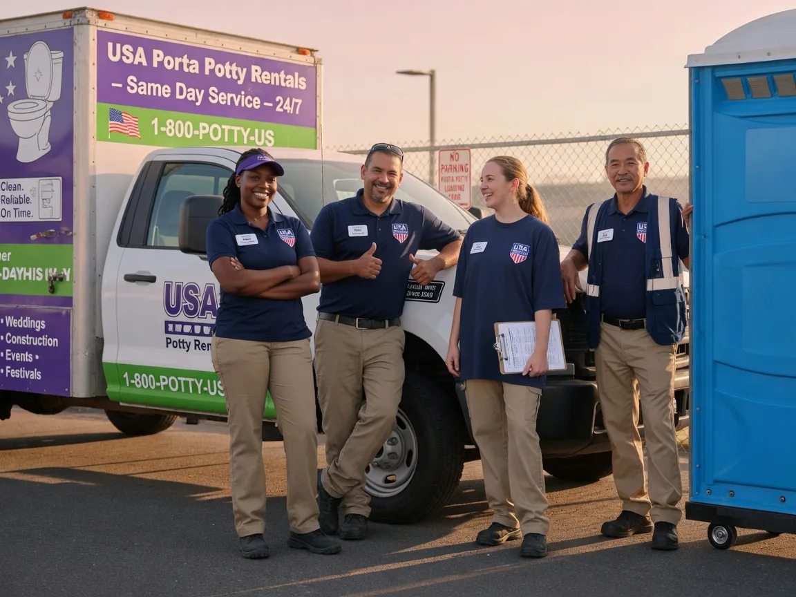 Porta Potty Rental company in Pomona, MO